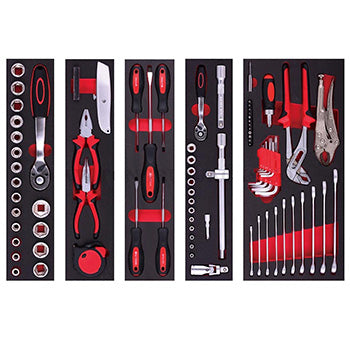 Set alata u neoprenu u metalnoj kutiji 86kom BSF-TRGW00086