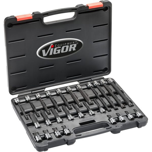 СЕТ 12-УГАОНИХ ТОРКС У КОФЕРУ 3/8" 26 ком | Продаја Алата 