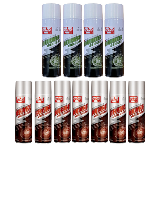 SET SPREJEVA 6 ODMASCIVACA+4 PODMAZIVACA